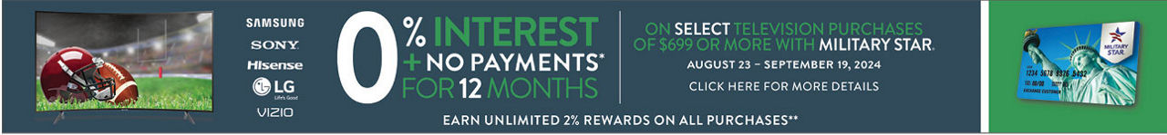 SAVE BIG - Military Star Card