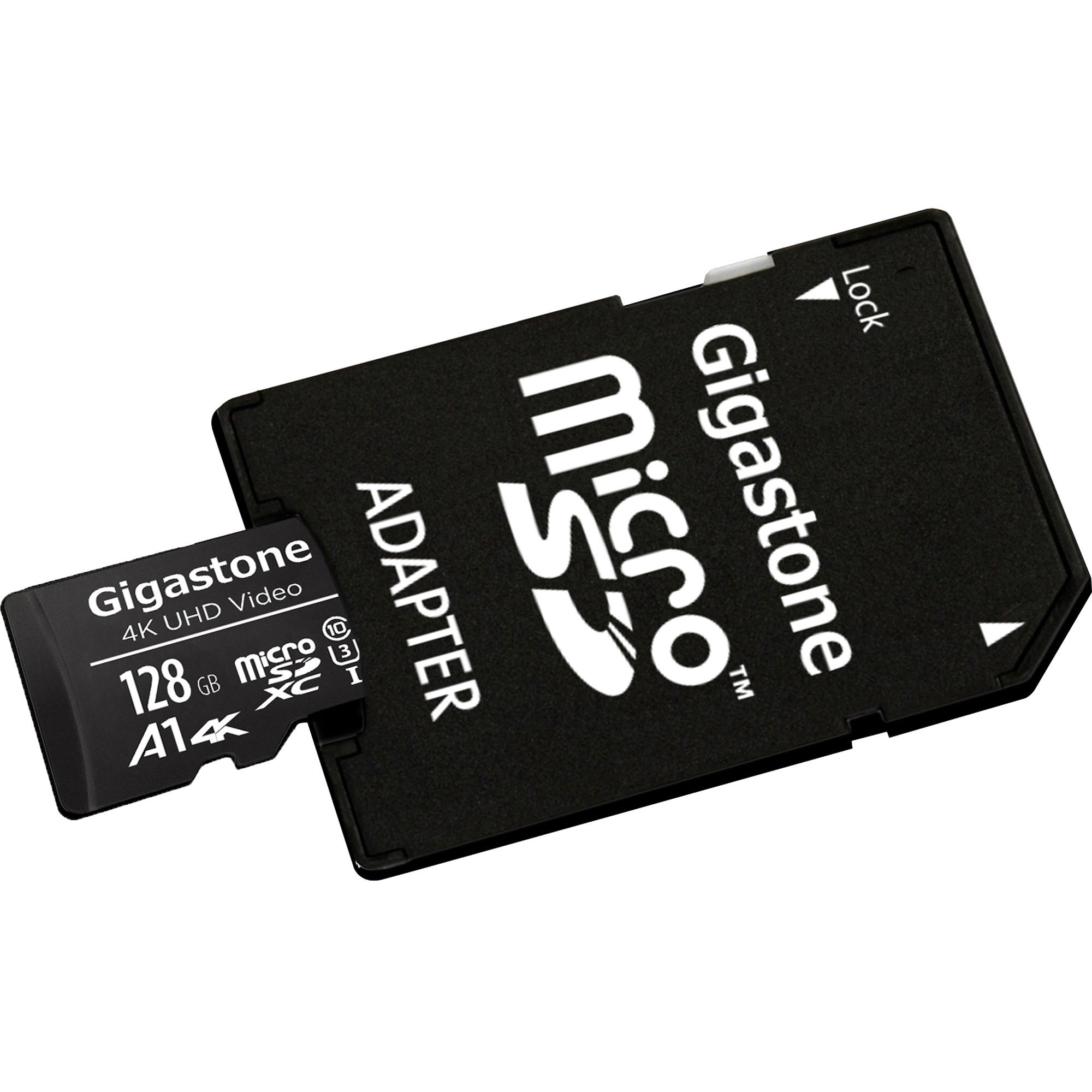 GIGASTONE 128GB MicroSDXC 5er-Pack – Mit SD Adapter, Bis Zu 95 MB/s, Für Kamera, Drohne & Switch