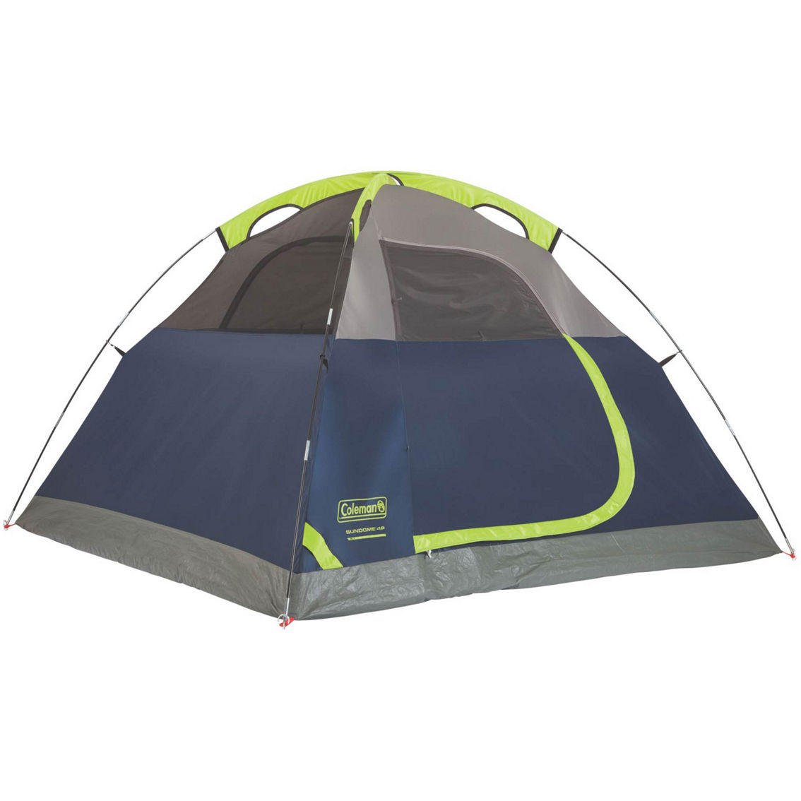 Coleman Sundome 9×7 Tent Coleman Sundome Tent 4 Person 9'X7' Backpacking Camping Green