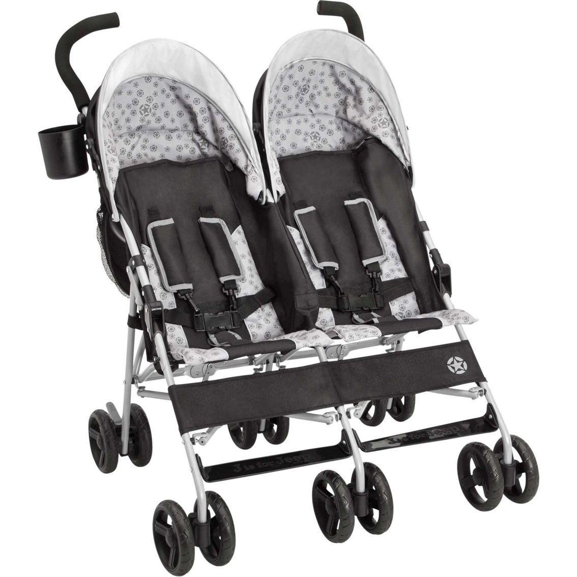 Double Stroller J Is For Jeep Stroller Cup Holder Jeep Scout Double  Stroller