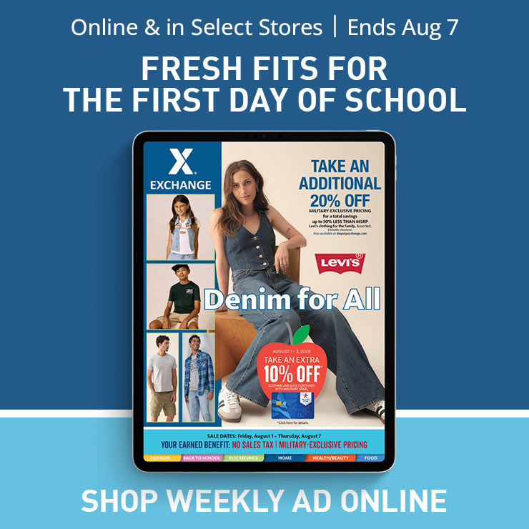 Exchange | Military Discount - Tax Free Shopping