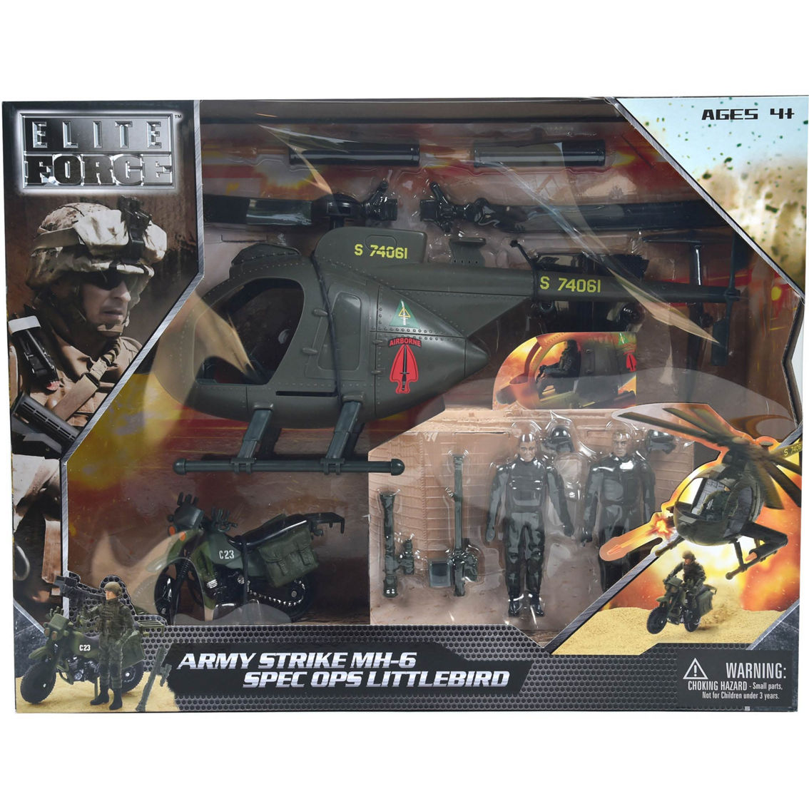 ミリタリー ELITE FORCE MH-6 Little Bird ミリタリー ELITE FORCE MH-6 Little Bird Elite Force 1:18 US Army