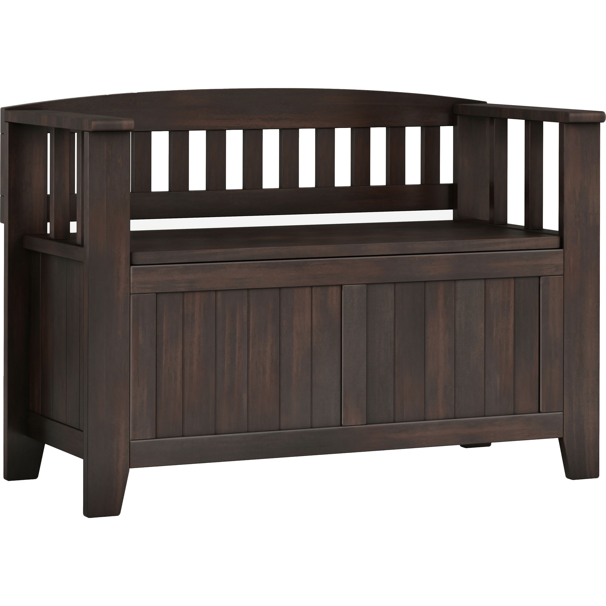 Simpli Home Acadian Storage Bench