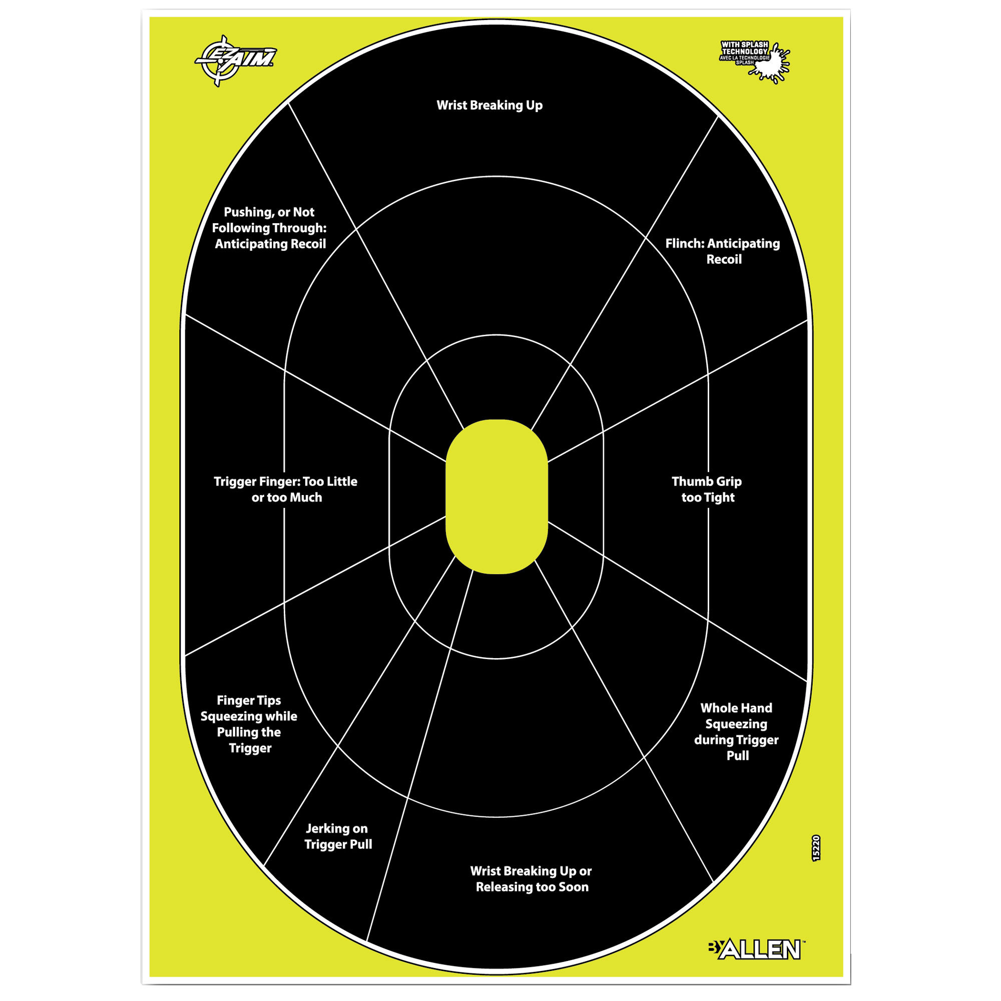 Allen EZ Aim Target - Thumbnail 4