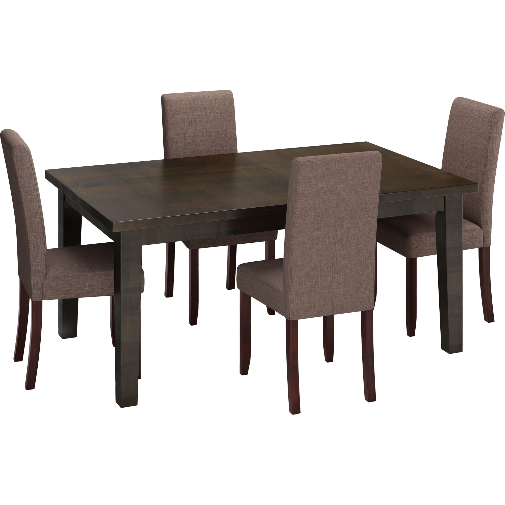 Simpli Home Solid Hardwood 5 pc. Dining Set