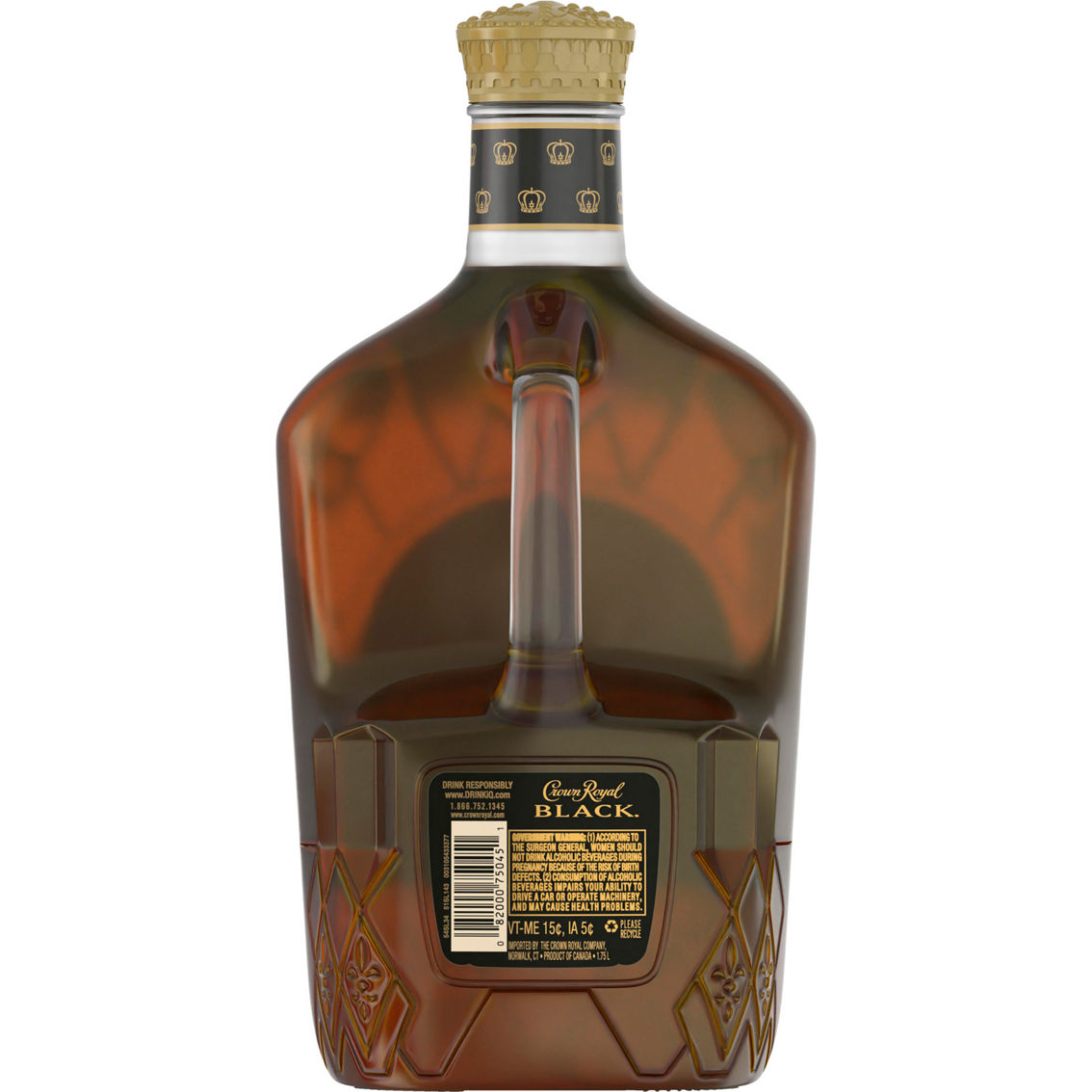 Crown Royal Black Canadian Whiskey 1.75L