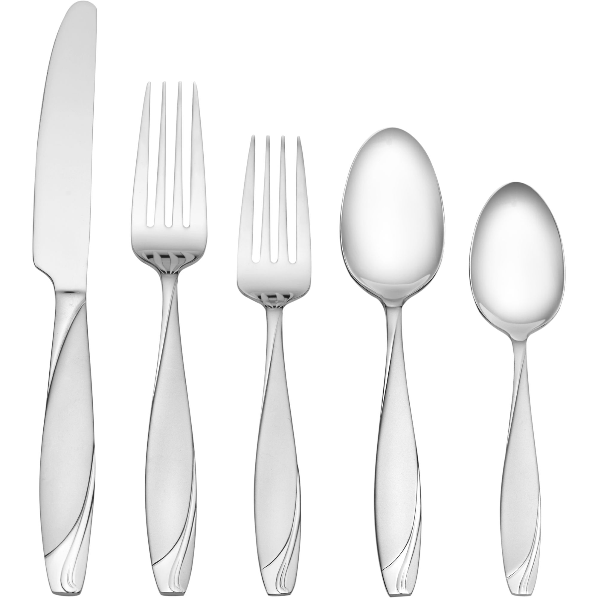 Mikasa Lunea Frost Flatware Set - Thumbnail 2