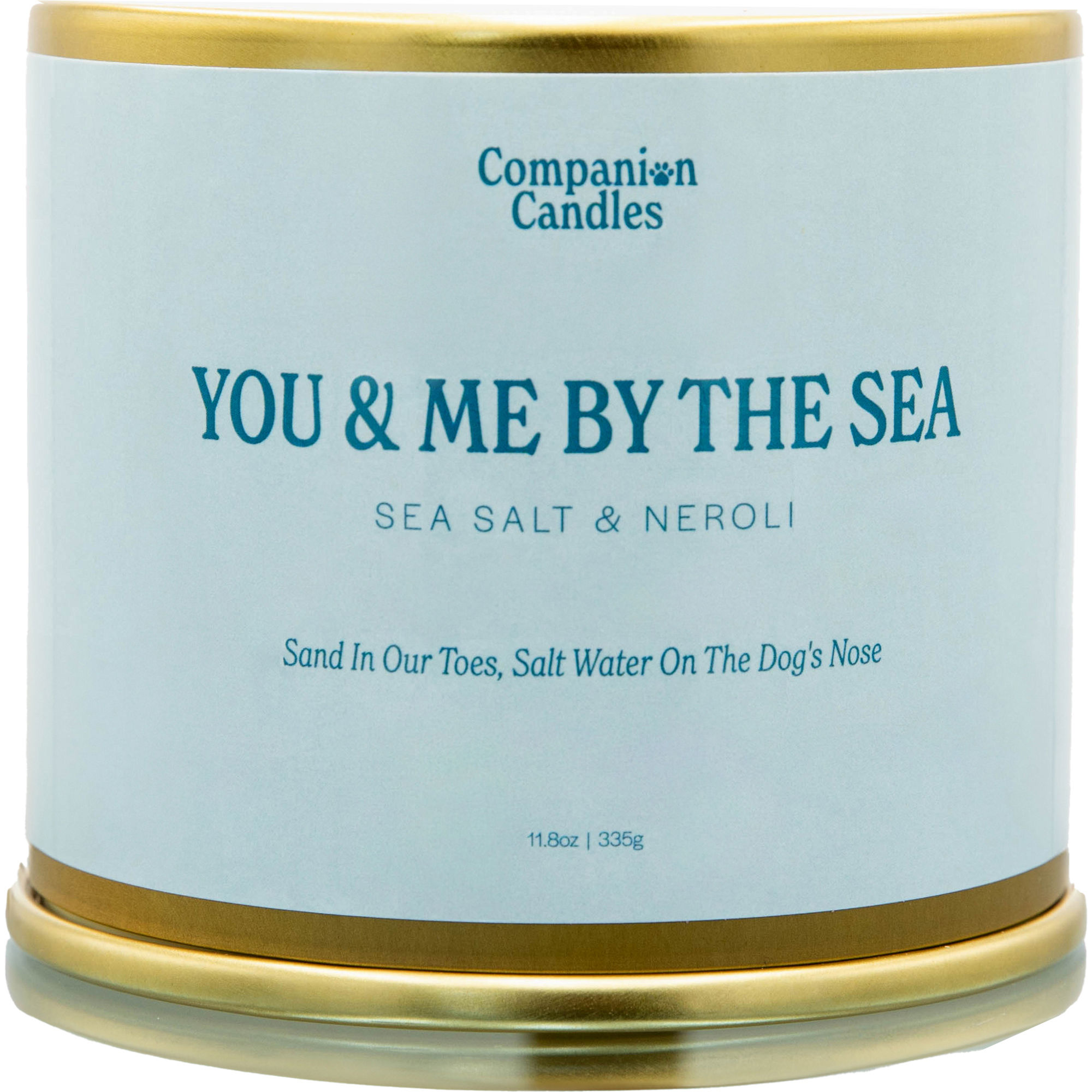 Companion Candles "You & Me by the Sea" Sea Salt & Neroli 12 oz - Thumbnail 2