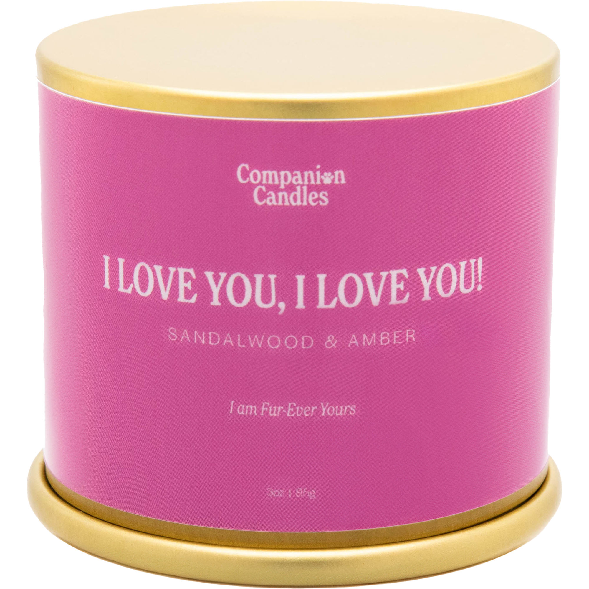 Companion Candles I Love You, I Love You!