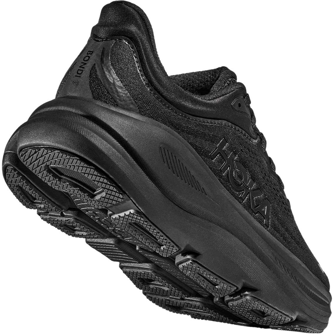 【 HOKA 】W BONDI 9 ブラック スニーカー 厚底 Bondi 9 Women's Cushioned Road Running Shoe | HOKA®