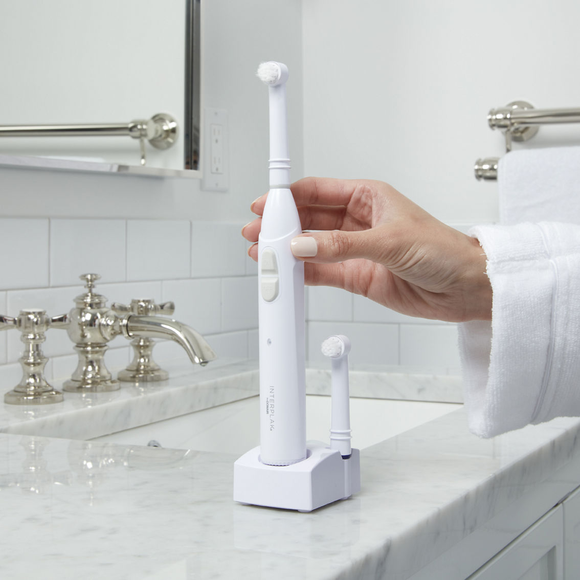 Interplak Conair Rechargeable Electric Toothbrush Replacement Brush Heads 2-681761