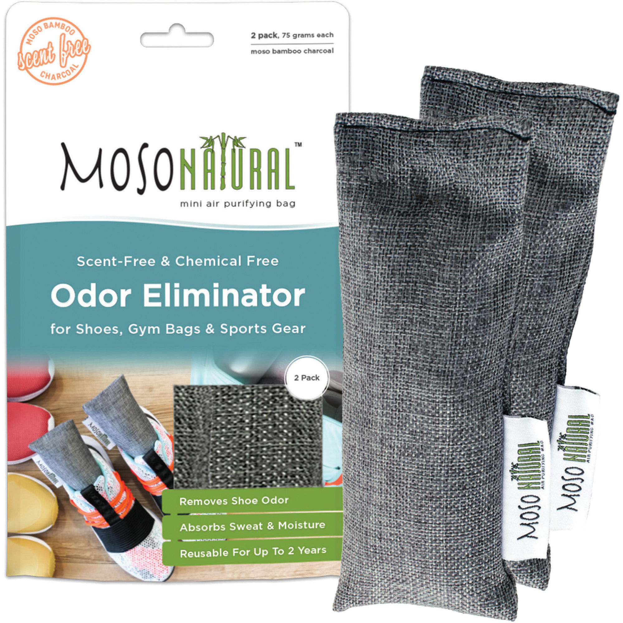 Moso Natural Shoe Deodorizer Inserts - Thumbnail 2