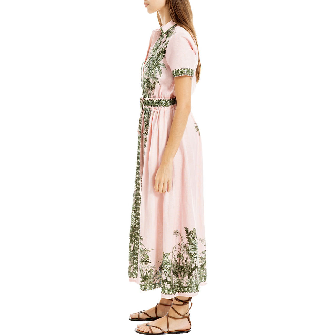 [ビロット] DRESS Preston & York Ethel 3/4 Sleeve Stretch Twill Shift Dress