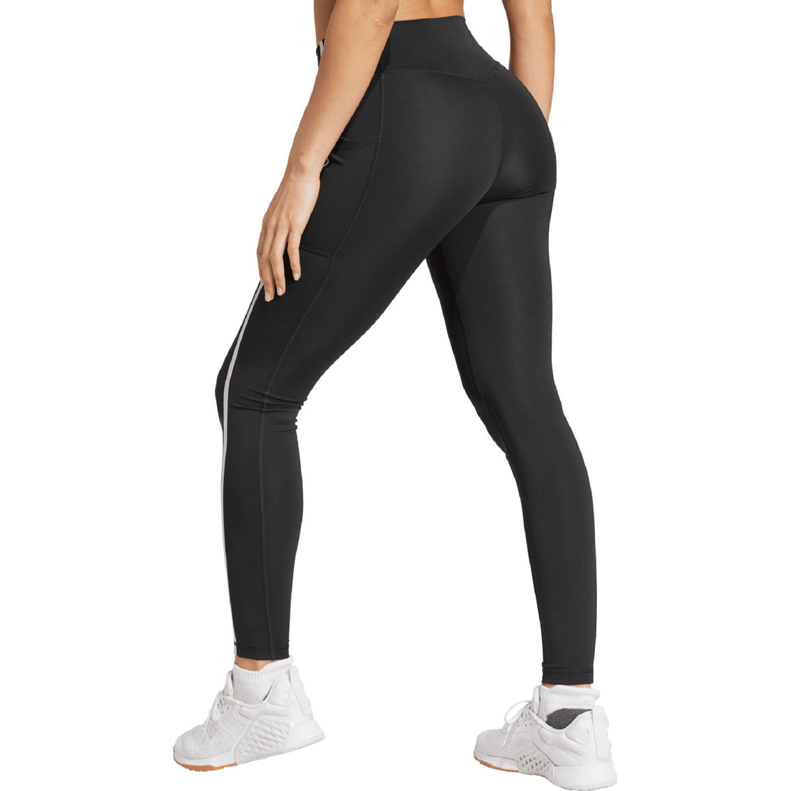 ウォーキング・ランニングウェア adidas Optime Heritage Full Length black 4407063_ZQC3_alt1:2000-full-