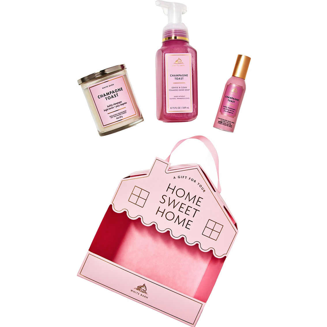 新品バスアンドボディワークス、スイートピーChampagne Toast セット