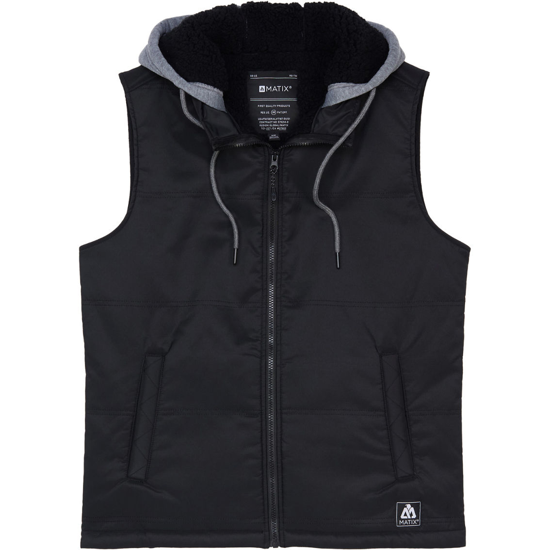 トップス Mischief Rhombus Hooded Knit Vest Black トップス Mischief