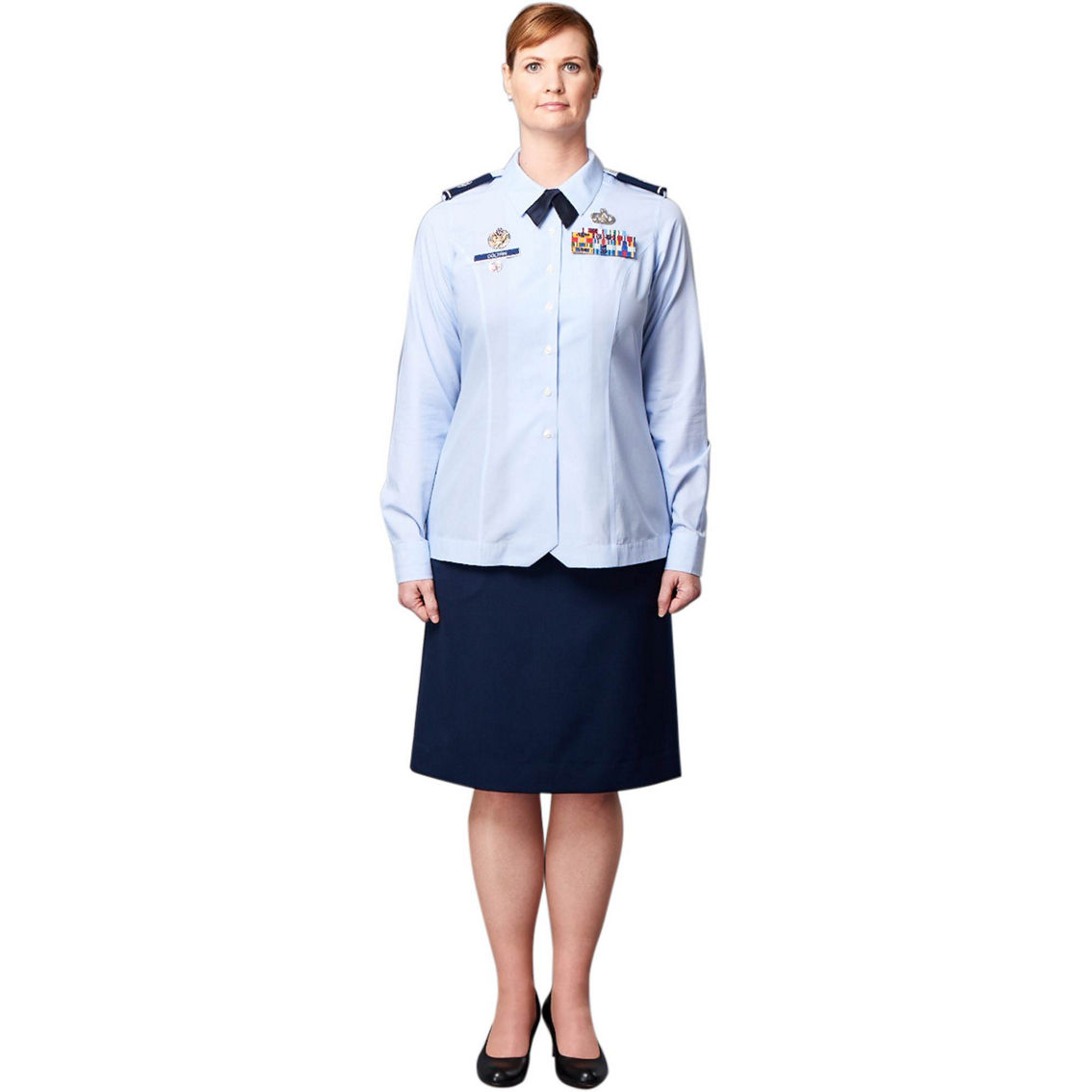 white christmas dresses Air Force Dress Neckwear main image 0