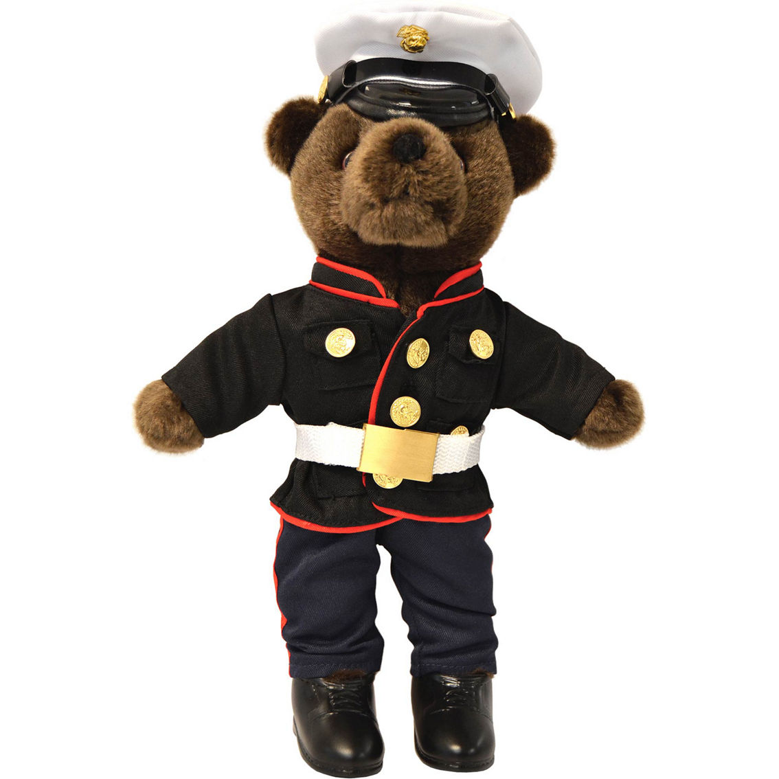 dress blues bear Add Second 11" Cub in Dress, Size 11 Inch by Vermont Teddy Bear