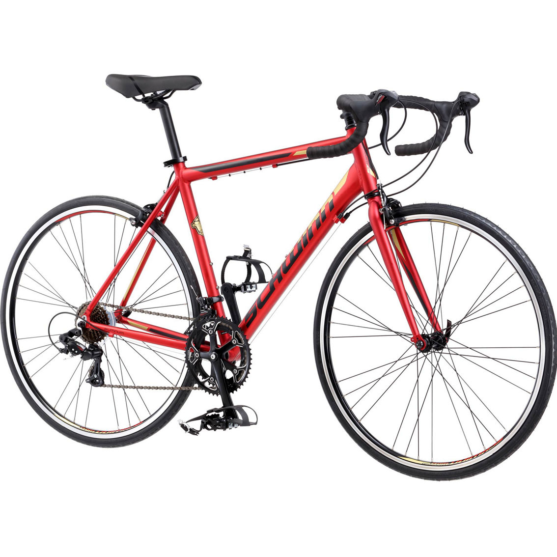Schwinn Men's Volare 1400 700c/28" Drop Bar ロードバイク - レッド Schwinn Volare 1400 Drop Bar Road Bike, 700c men's road bike 28