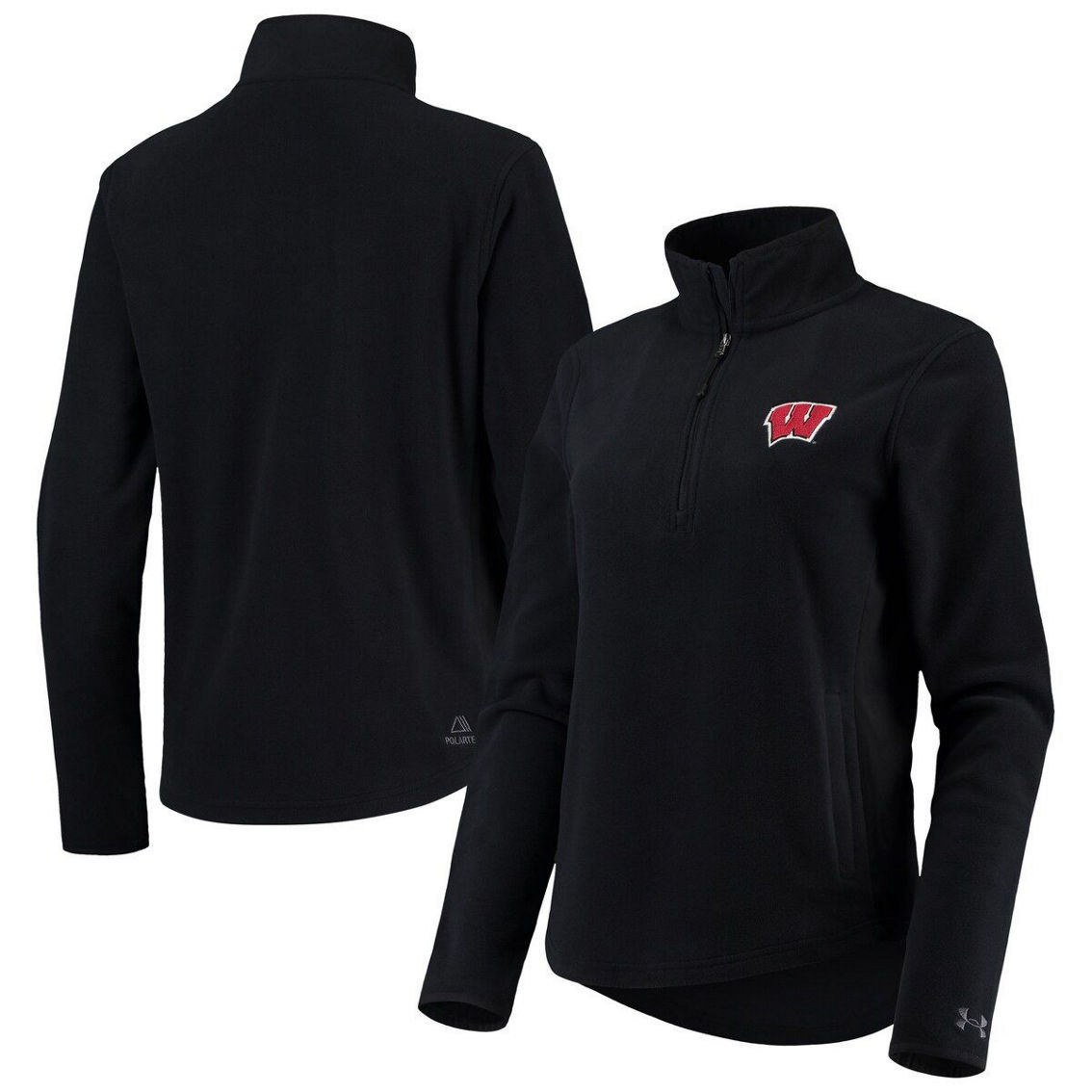 UNDER ARMOURウォームアップジャケットWisconsinBadgers mens-under-armour-red-