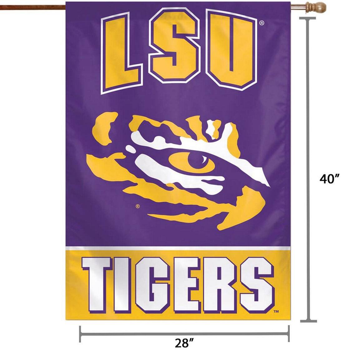 【Vintage】大判ラグ　LSU チームロゴ　虎　1420×1150 Vintage】大判ラグ LSU チームロゴ 虎 1420×1150
