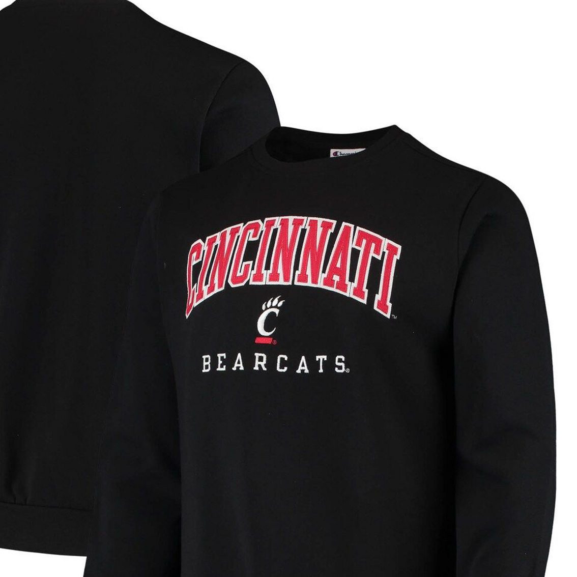 CHAMPION チャンピオン Cincinnati Bearcats スウェット mens-champion-black-cincinnati