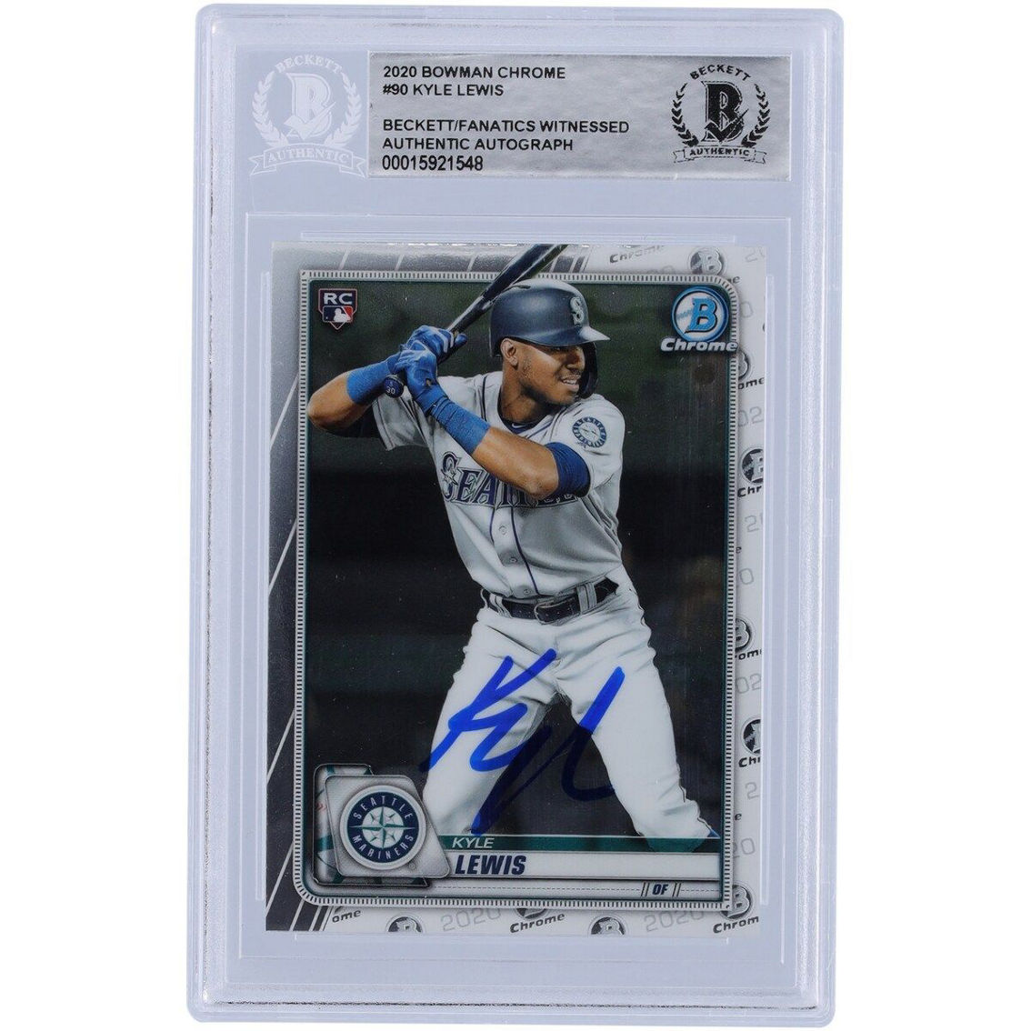 2020年新人王 Kyle Lewis RC Autograph Bowman DSCO1180745418_CHRONC:2000-