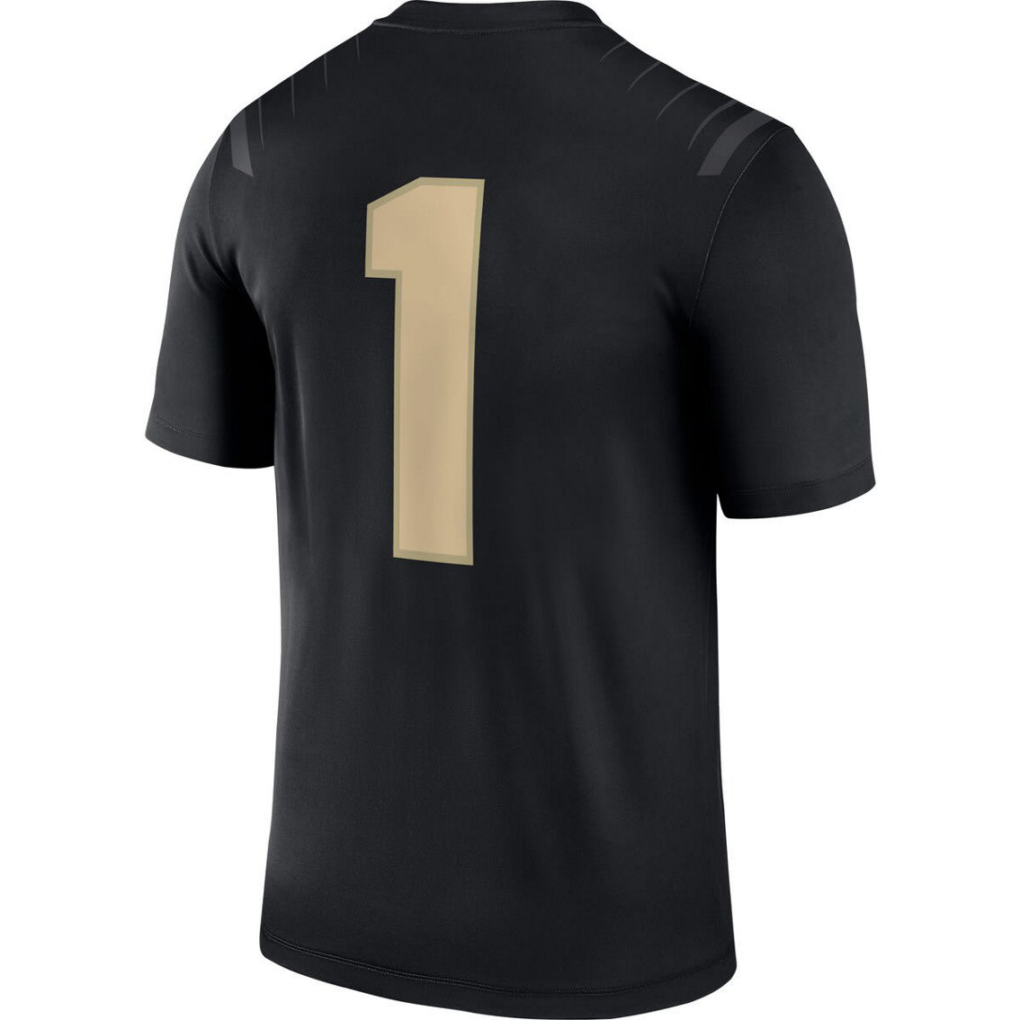 NIKE ゲームシャツ　Purdue Boilermakers mens-nike-black-purdue-