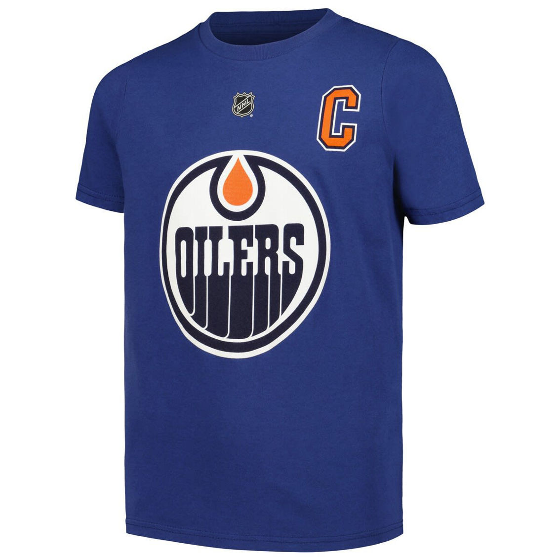 Kids Blue Jays Shirt Outerstuff Youth Connor McDavid Blue Edmonton