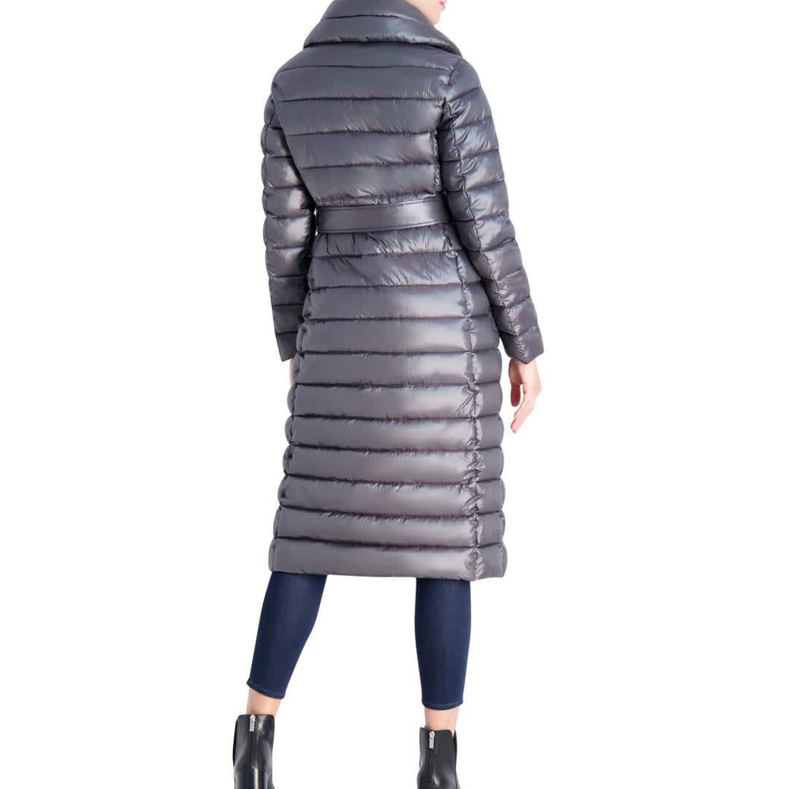 【Sobaq】LB Check Douple Coat BGSD Women 3/4 Length Waterproof Hooded Trench Coat – Luxury