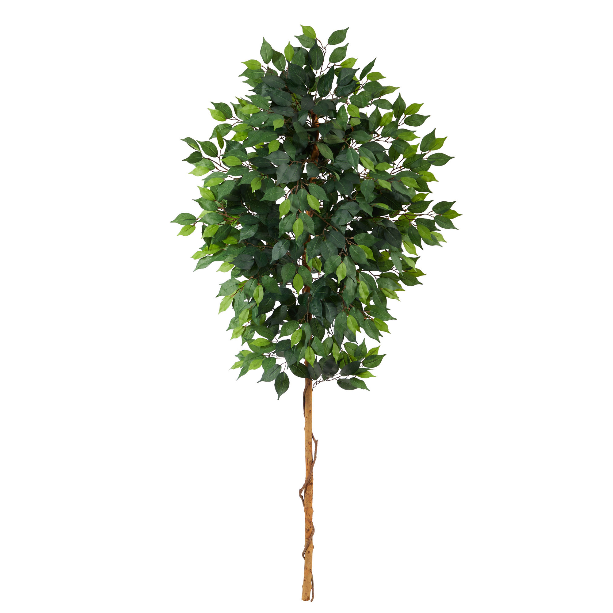 Nearly Natural 6ft Ficus Artificial Tree - Thumbnail 2