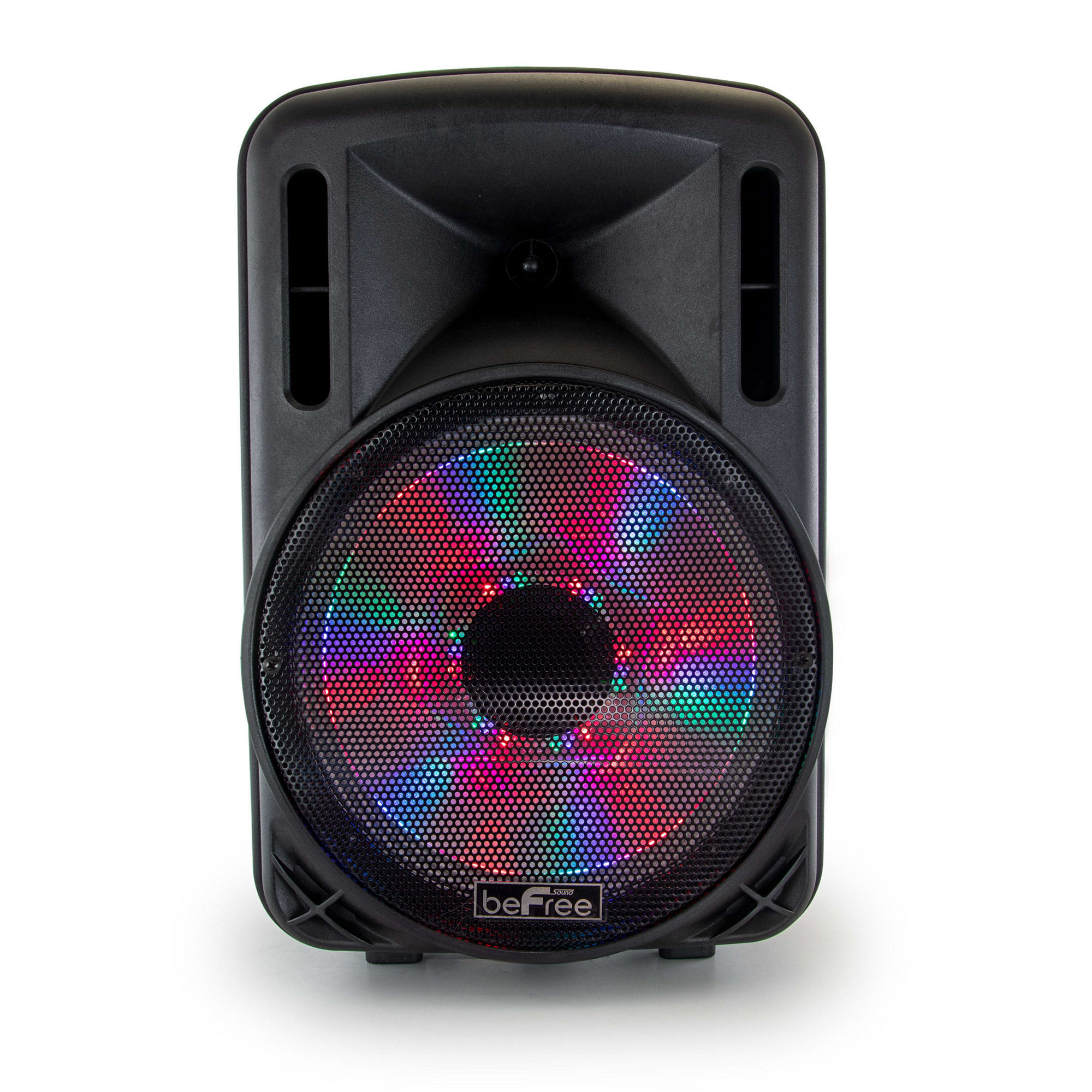 beFree Sound 12 Inch 2500 Watt Bluetooth Rechargeable Portable Party PA Speaker