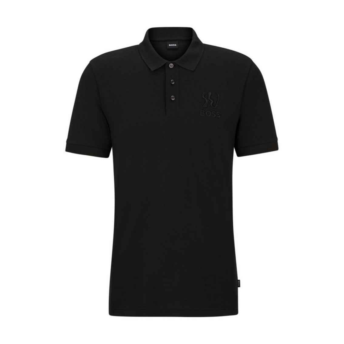【crepuscule】BORDER POLOSHIRT CALEE/キャリー】DROP SHOULDER NARROW PITCH BORDER POLO SHIRT