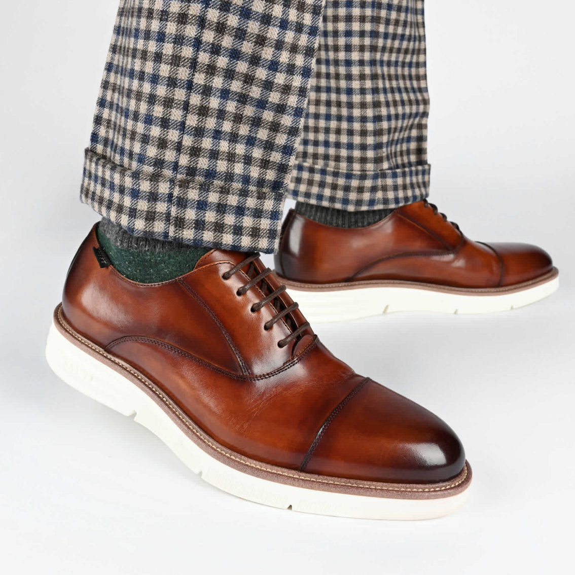 Taft cap toe Lace up espresso Model 102 leather Men‎ dress shoes - Men 10.5 New Taft Men main image 3
