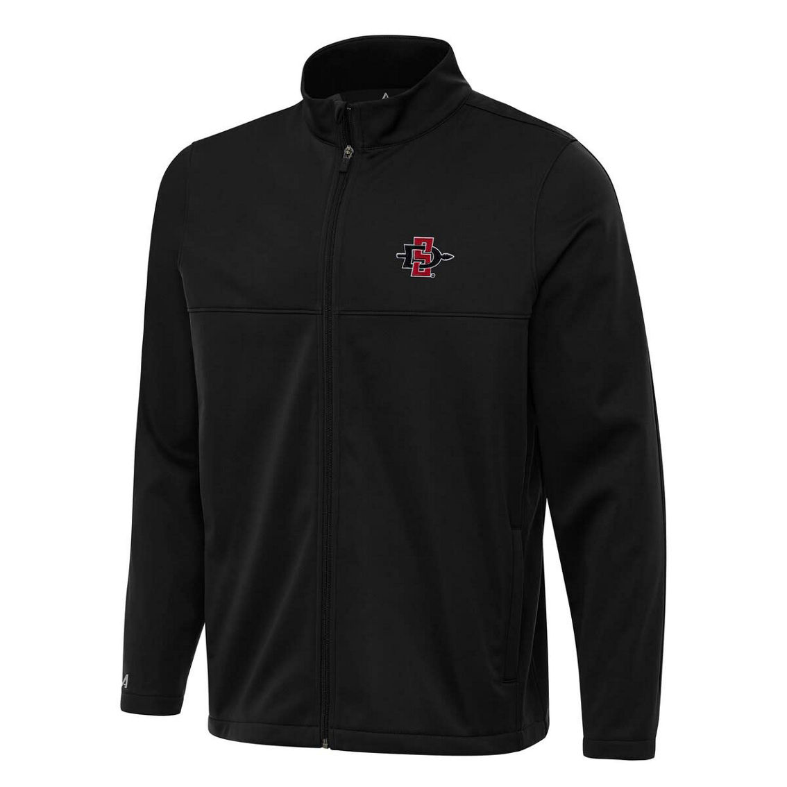 ANTIQUAGOLF×STCH】)zip pocket logo-black ANTIQUAGOLF×STCH】)zip pocket logo-black メンズウェア