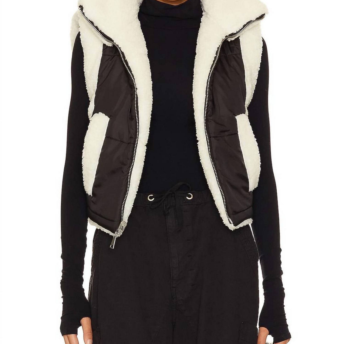 ジャケット・アウター IUNLEASH DESIGN REVERSIBLE DOWN VEST BORN VINTAGE REVERSIBLE PUFFER VEST - MULTI | LRG Clothing