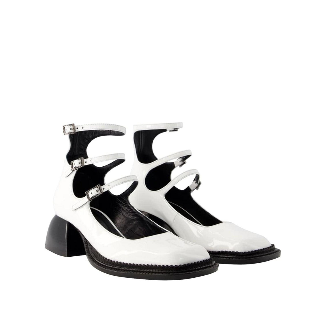 パンプス Bulla London Pumps - Nodaleto - Leather - White DSCO1235731867_3550_ALT1:2000-