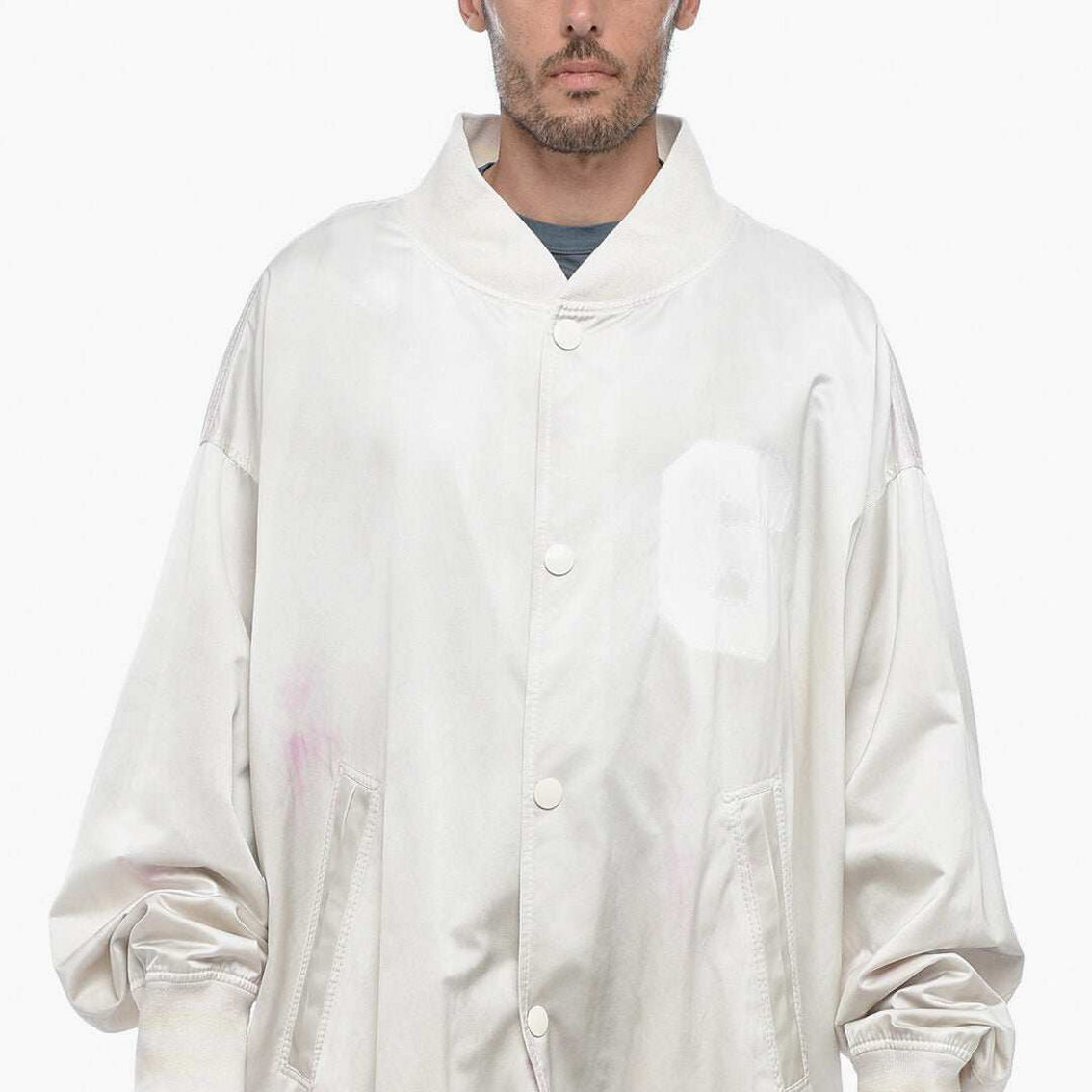 アウターその他 MAISON MARGIELA Padded overshirt White S51DT0007S30857 DSCO1239382601_3550:2000-full-