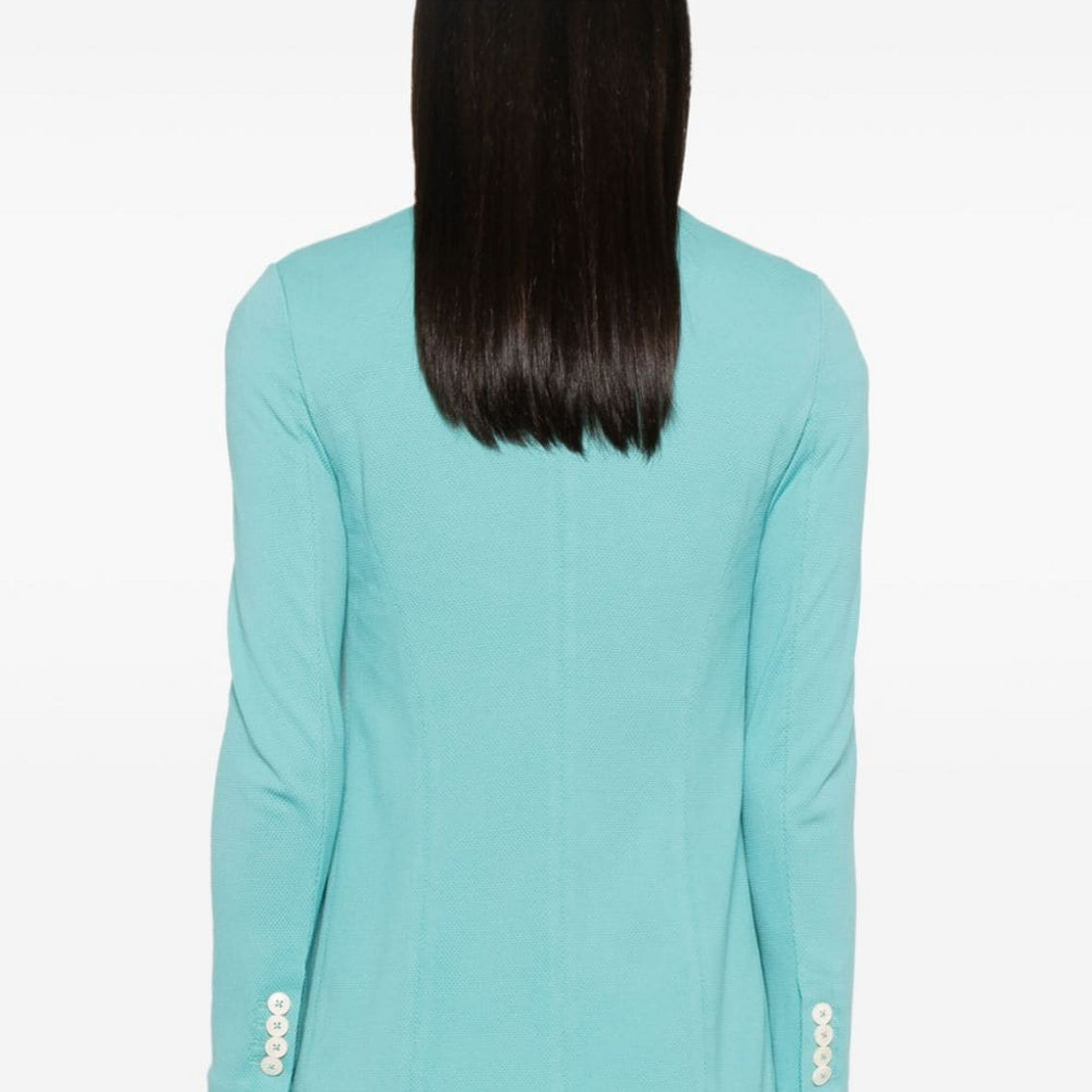 ジャケット CIRCOLO 1901 Women Jackets FD3491BLUE Circolo 1901 Micro-pattern jacket in blue - Dark Blue