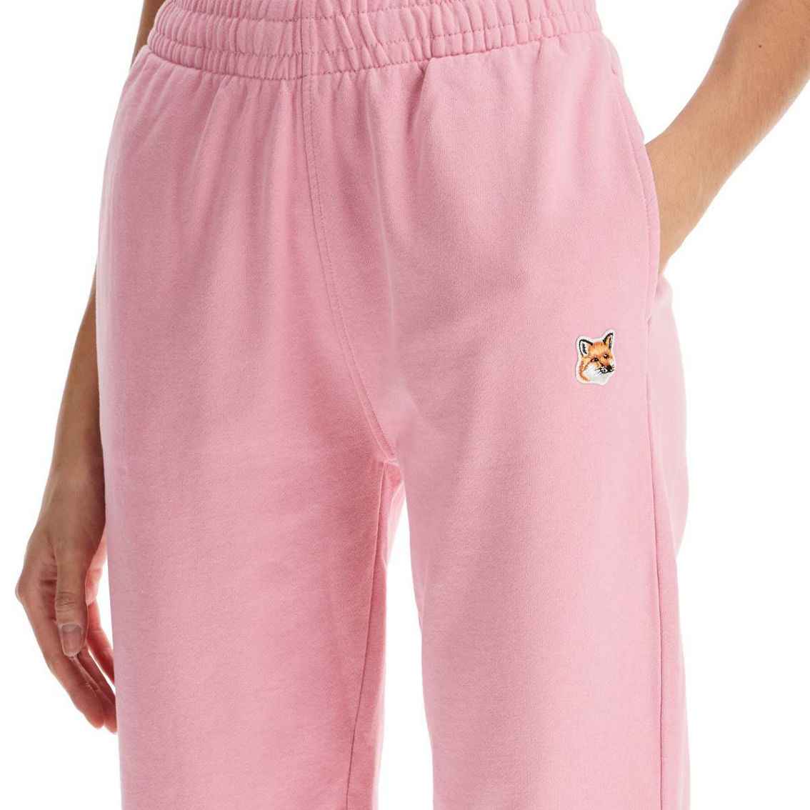 ボトムスその他 MAISON KITSUNE SS25 'Baby Fox' joggers (OW01129KM0325 P199) FOX HEAD PATCH REGULAR JOG PANTS | Maison Kitsuné