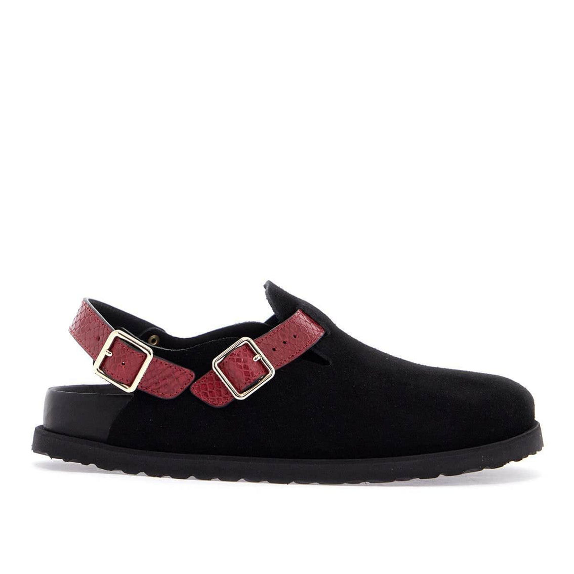 【送料関税込】 Birkenstock1774 Tokio II Lined サンダル 黒赤 BIRKENSTOCK サンダル Birkenstock 1774/ビルケンシュトック