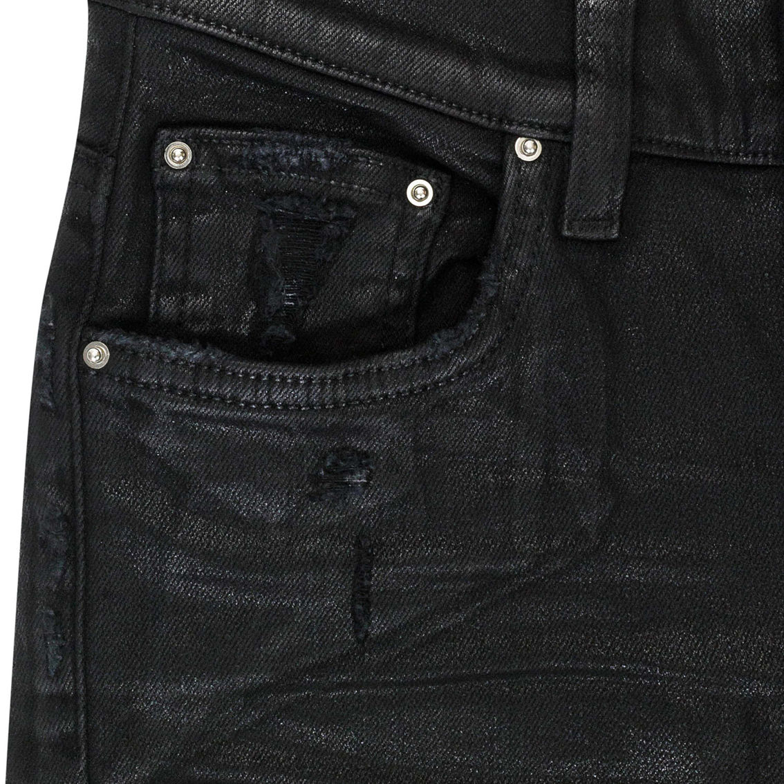 ◆ojos◆ Detachable Button Denim Pants Black 25SS-PT01-BK Undercover - Embellished D-Hand Denim Pants | HBX - Globally