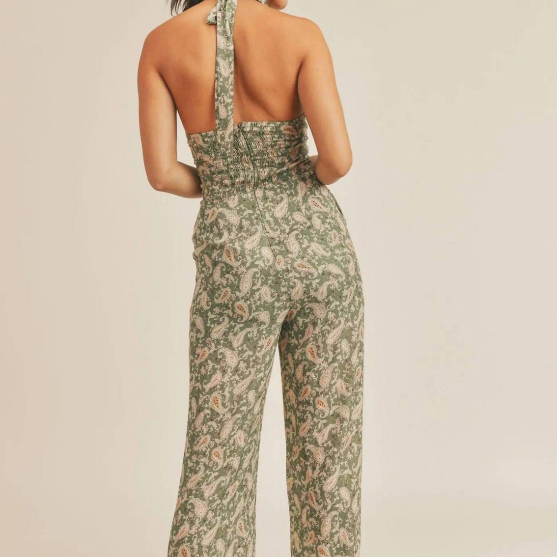 サロペット・オーバーオール・オールインワン JOIEVE night garden jumpsuit 36 joieve】night garden jumpsuit💐36 オールインワン