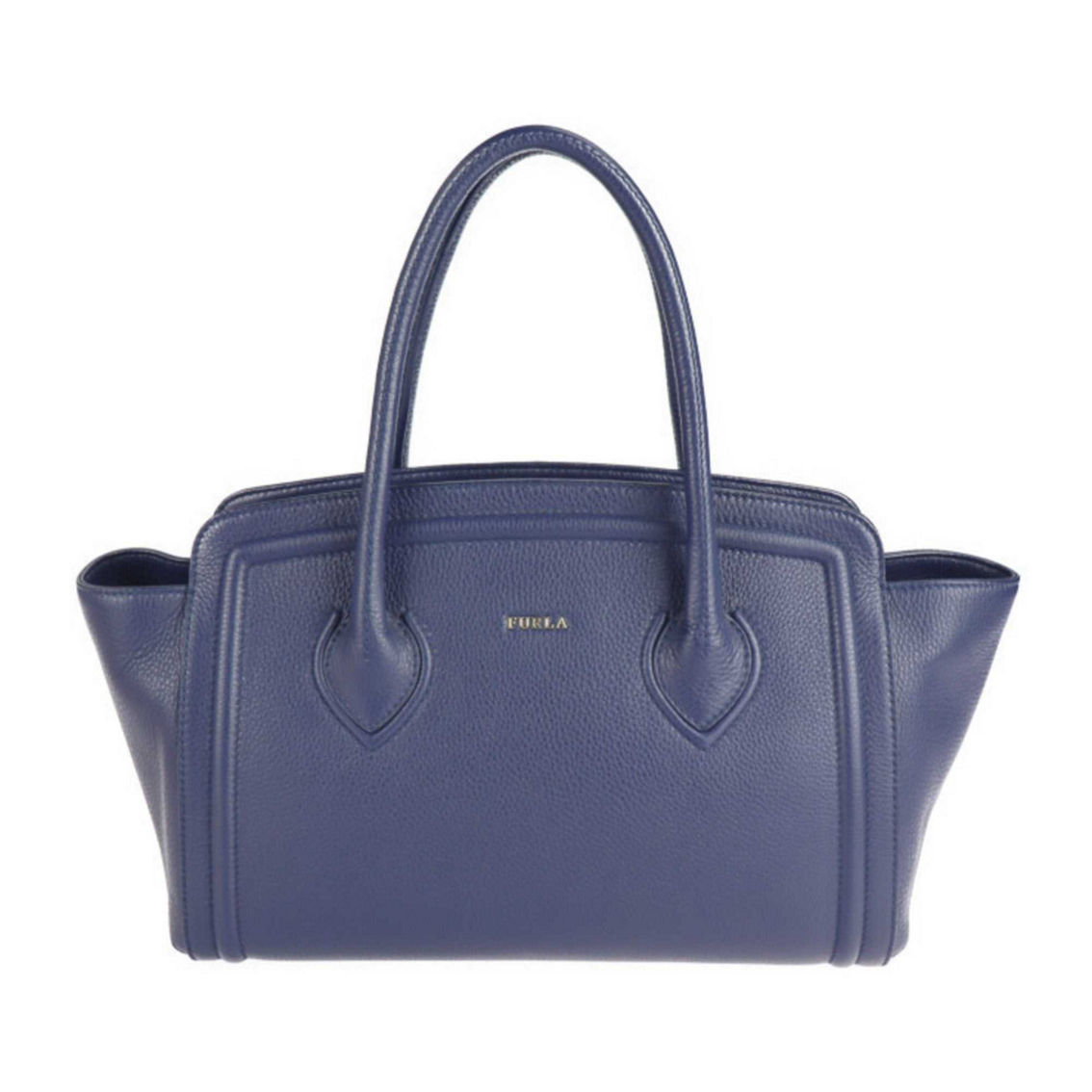 バッグ FURLA college FURLA College Tote Bag Light Pink Leather From Japan | eBay