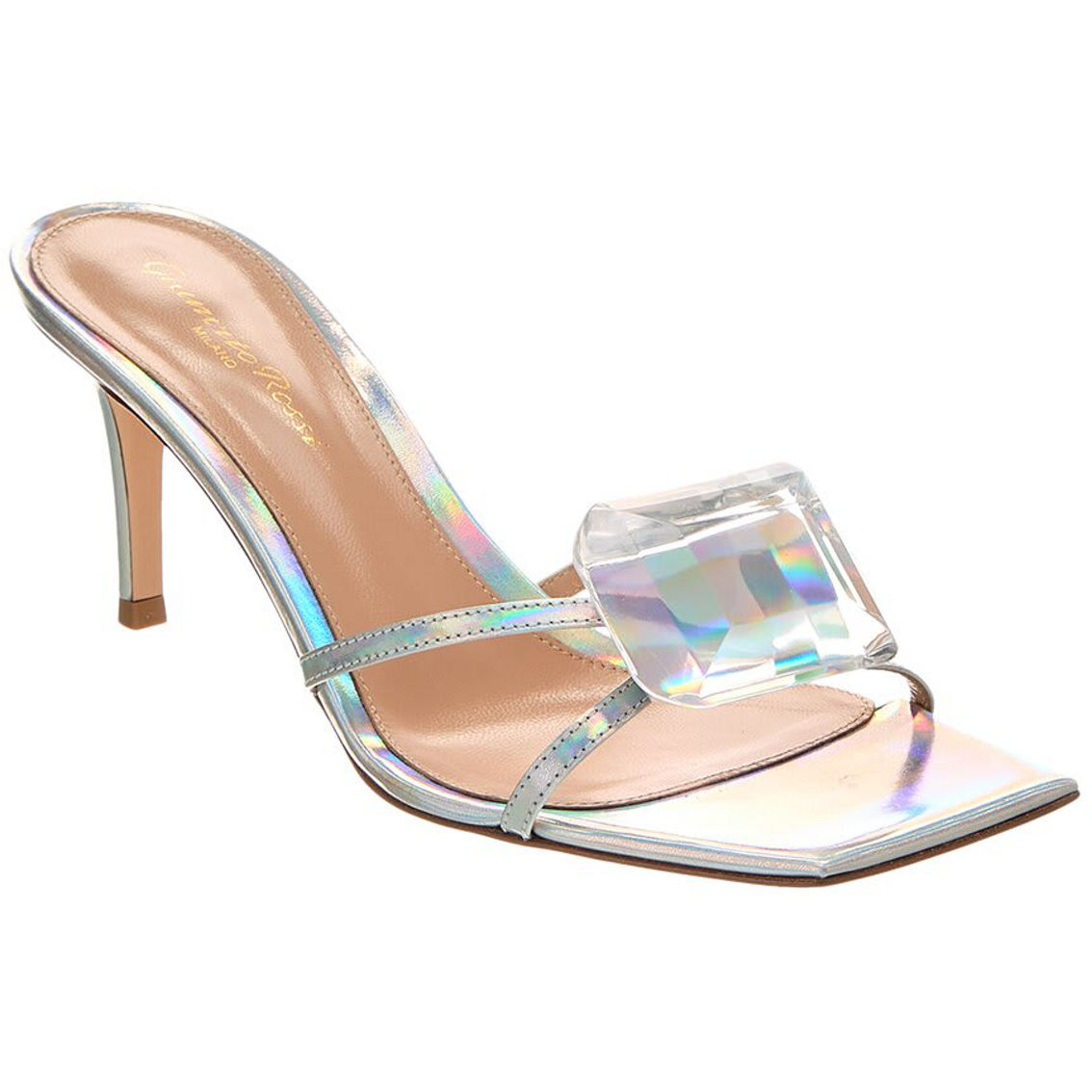 【完売必至】Gianvito Rossi Jaipur クリスタル サテンサンダル 完売必至】Gianvito Rossi Jaipur クリスタル サテンサンダル