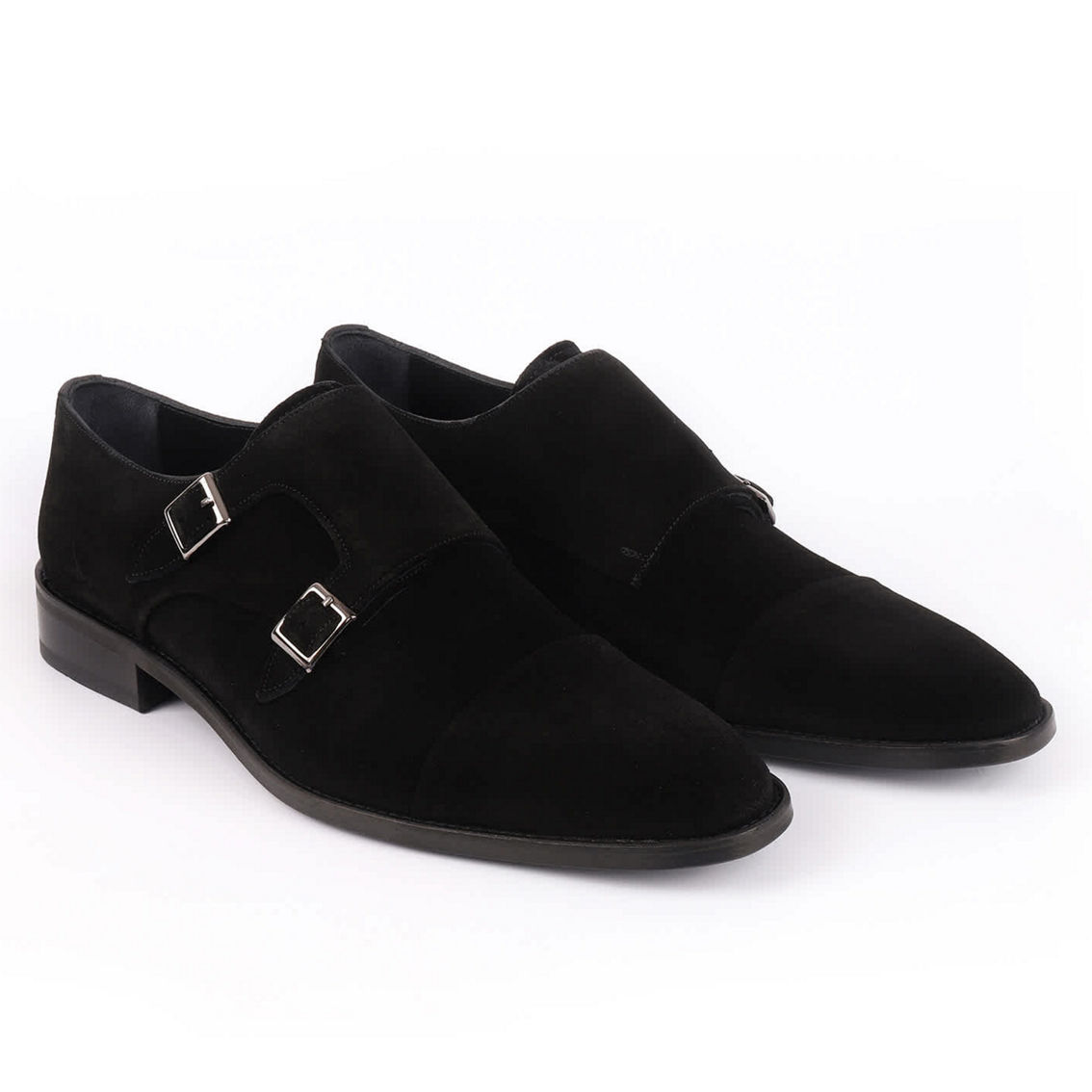 unknown 小窓表記 Suede Double Monk UK6程度 unknown 小窓表記 Suede Double Monk UK6程度 - メルカリ