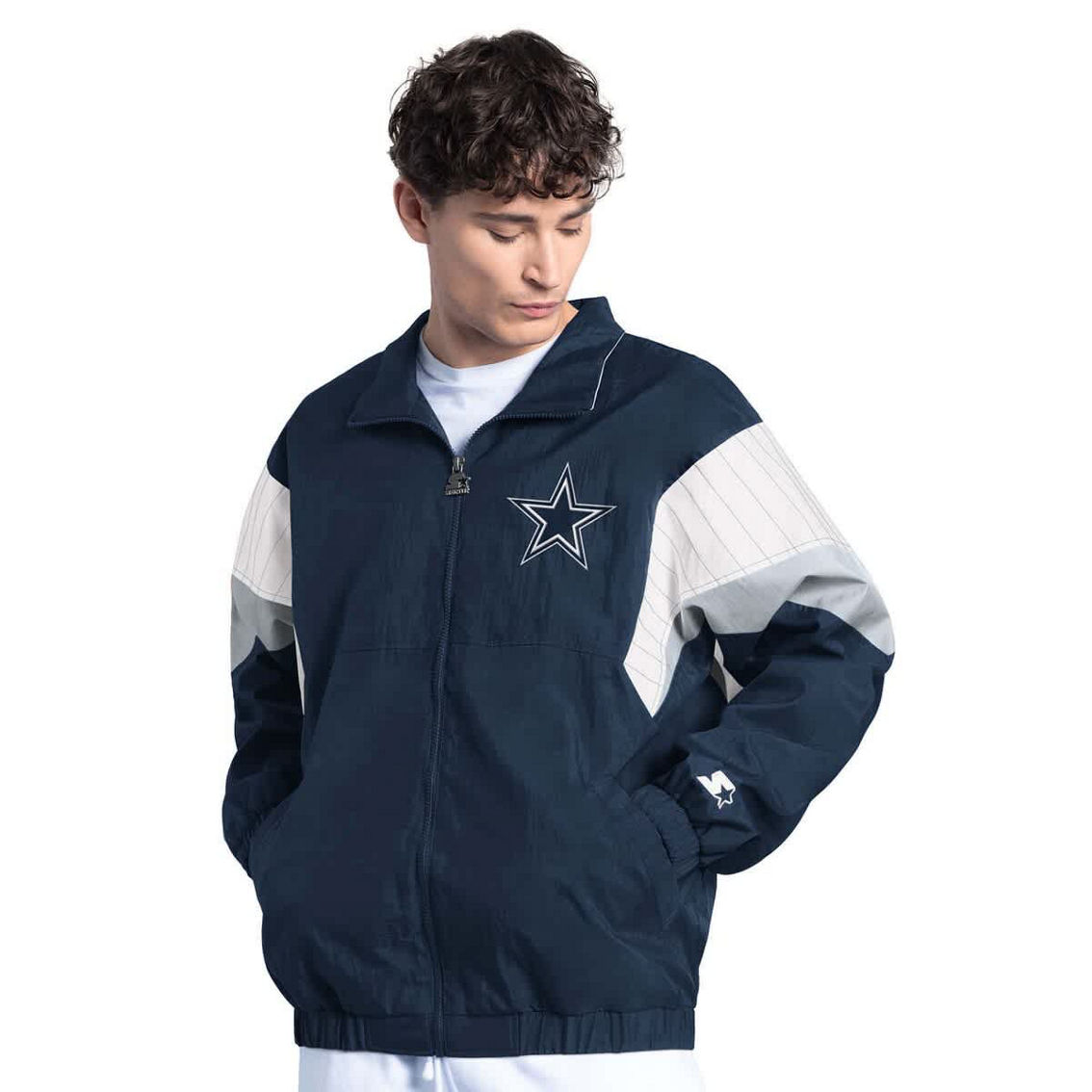 Starter Dallas Cowboys ジャケット M ナイロンジャケット STARTER NFLチームナイロンジャケット | CUSTOM FEVER