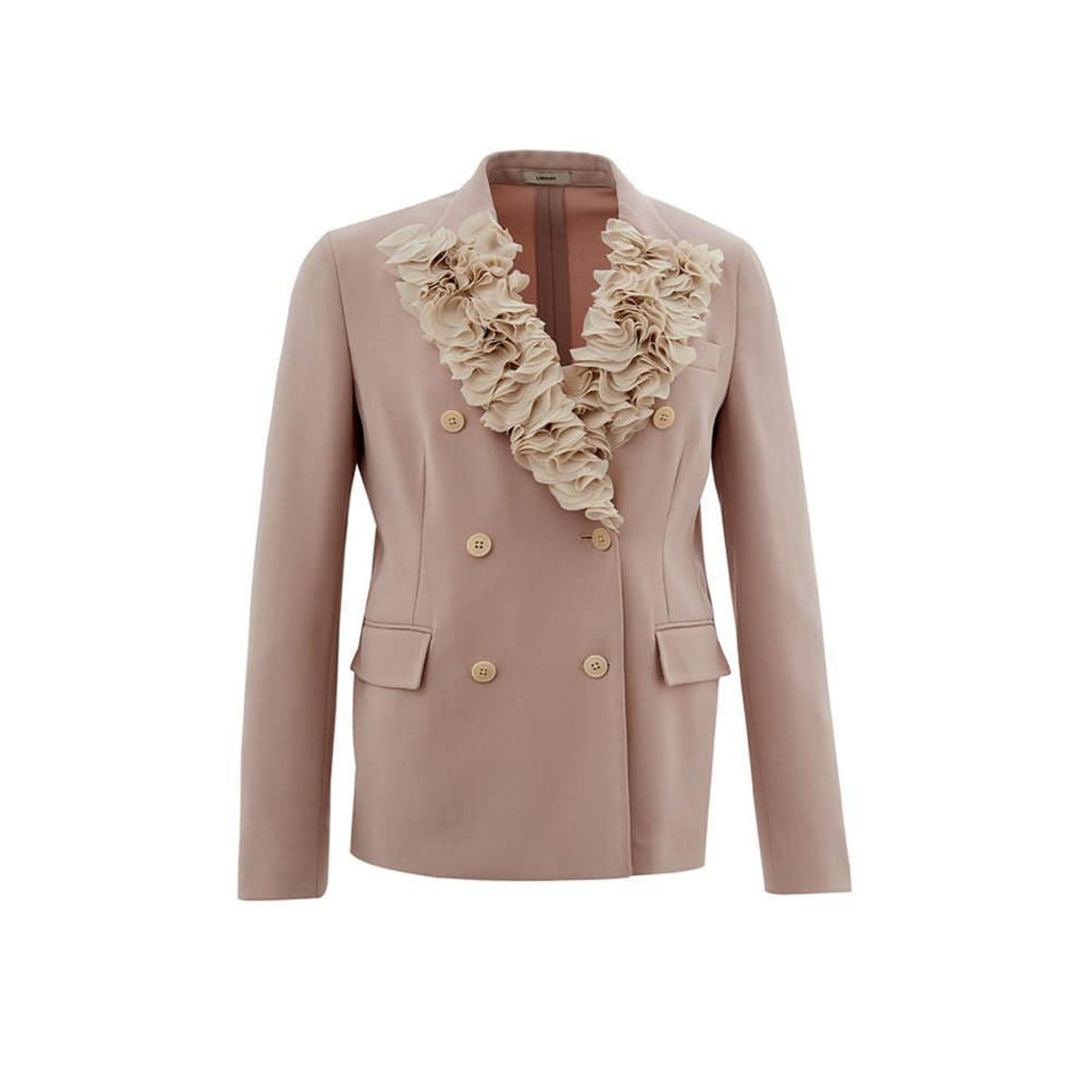 ジャケット LARDINI Women Jackets P5MAUDE ESIF64404110 White ジャケット LARDINI Women Jackets P5MAUDE ESIF64404110 White