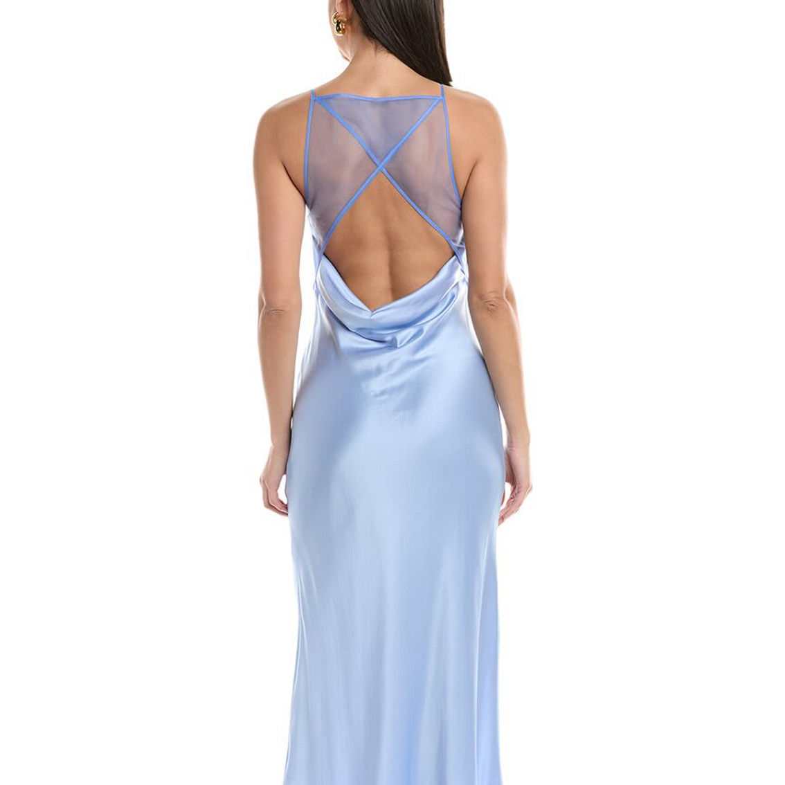 amanda uprichard veronica silk dress Janae Silk Maxi Dress