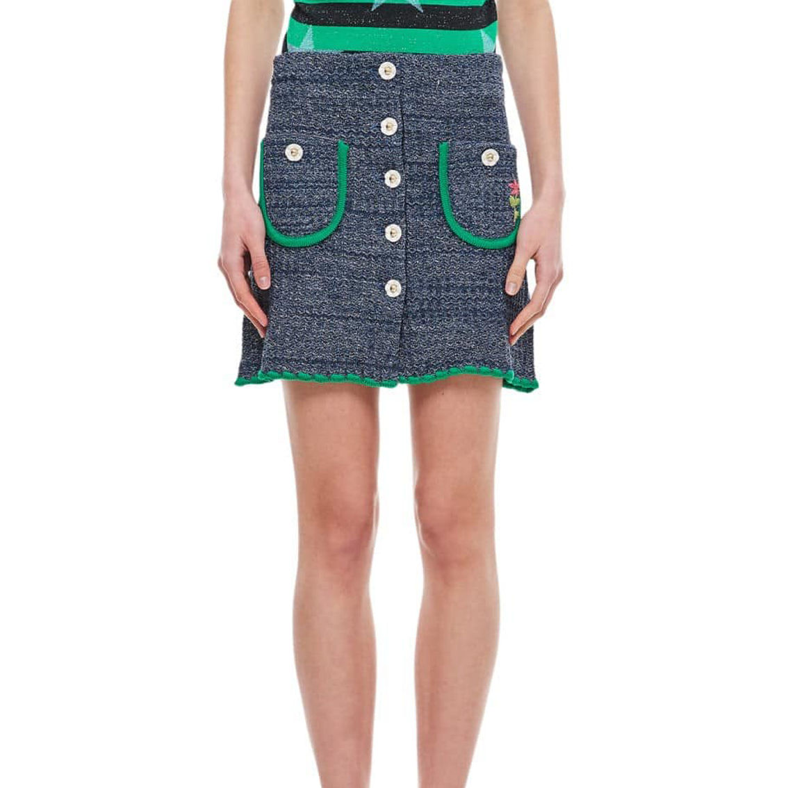 ミニスカート CORMIO SS23 CLEAR SKIRT (CHIARA_BLUE) DSCO1256929613_1191:2000-full-